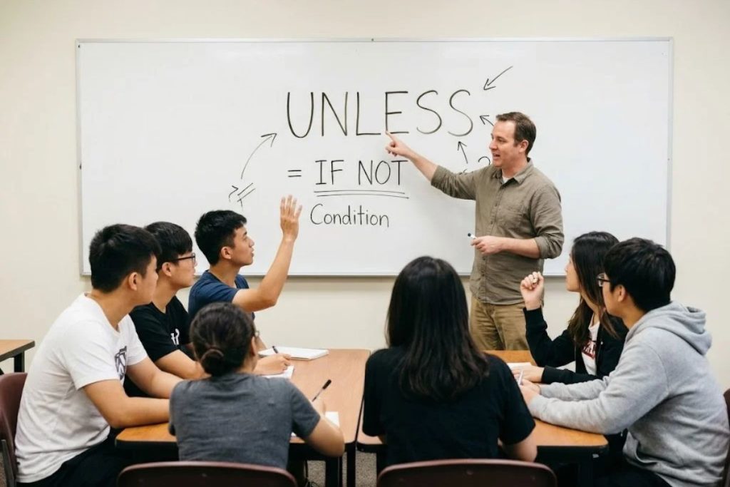 Cấu trúc unless: Công thức và cách dùng chuẩn