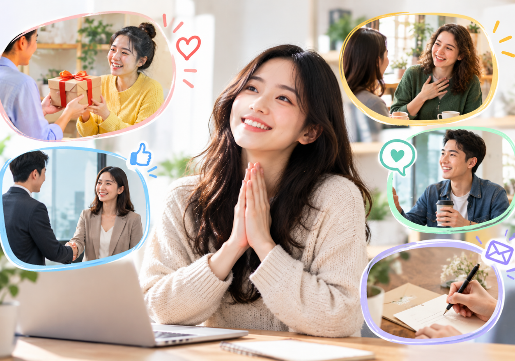 how to say thank you in English