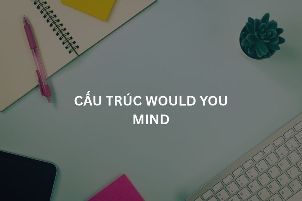 cấu trúc would you mind