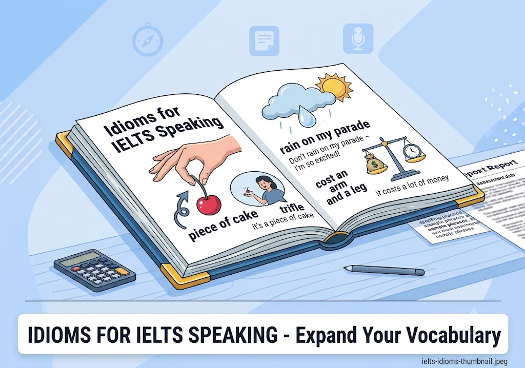 Idioms for IELTS Speaking: Top cụm từ giúp tăng điểm