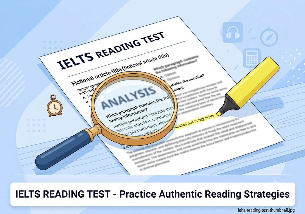 IELTS Actual Test: How to Practise with the 2026 Test Format