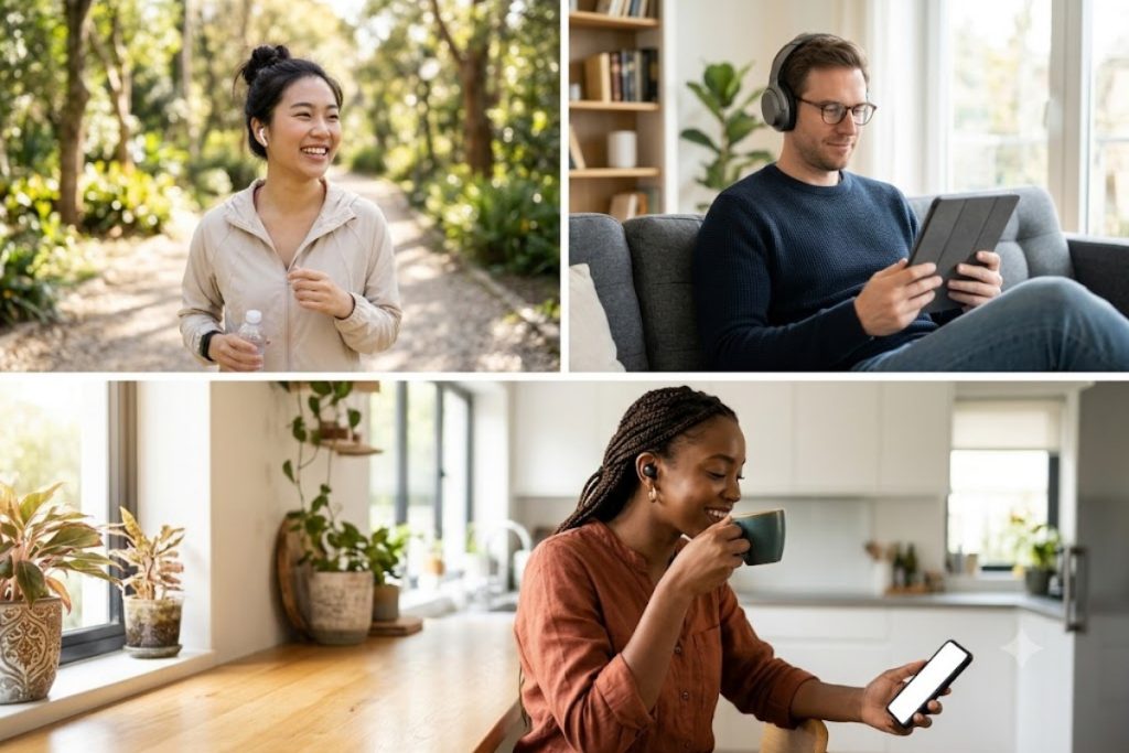 English conversation listening practice
