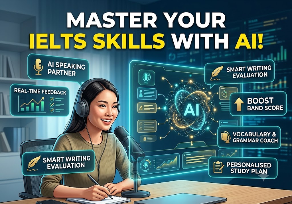 Luyện thi IELTS với AI: Cách học hiệu quả