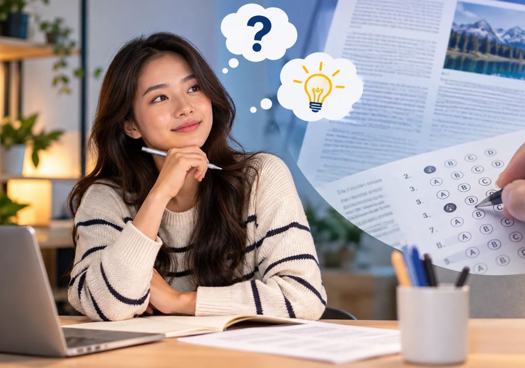 multiple choice ielts reading